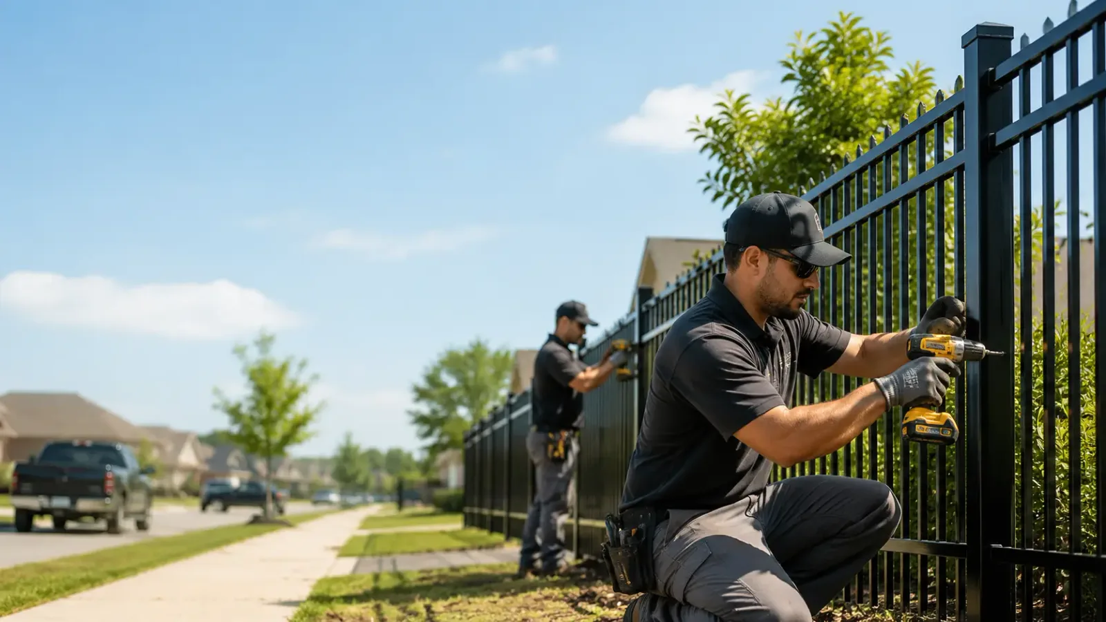 Metal Fence Installation in Pickering, MO